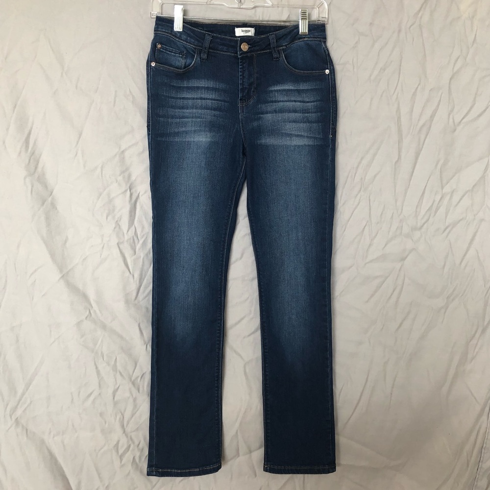 Kenzie Jeans Tomboy Straight dark wash 28” inseam